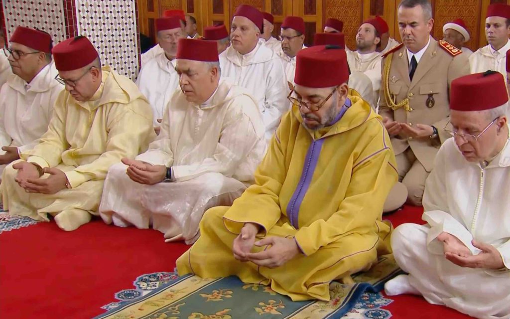 roi Mohammed 6 prière mosquée
