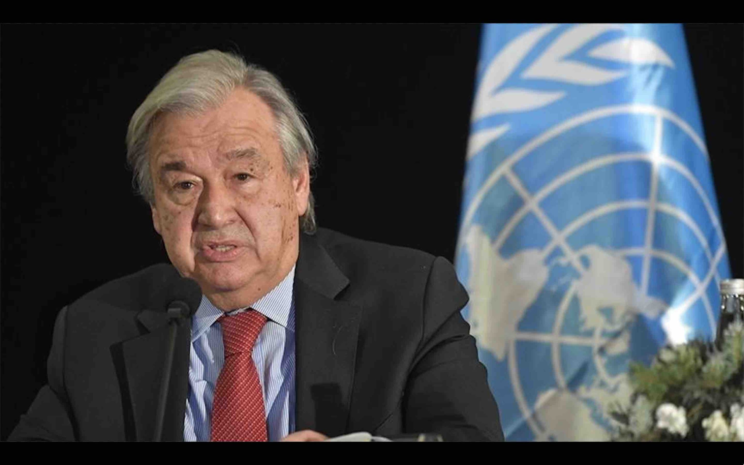 António Guterres ONU Maroc Morocco