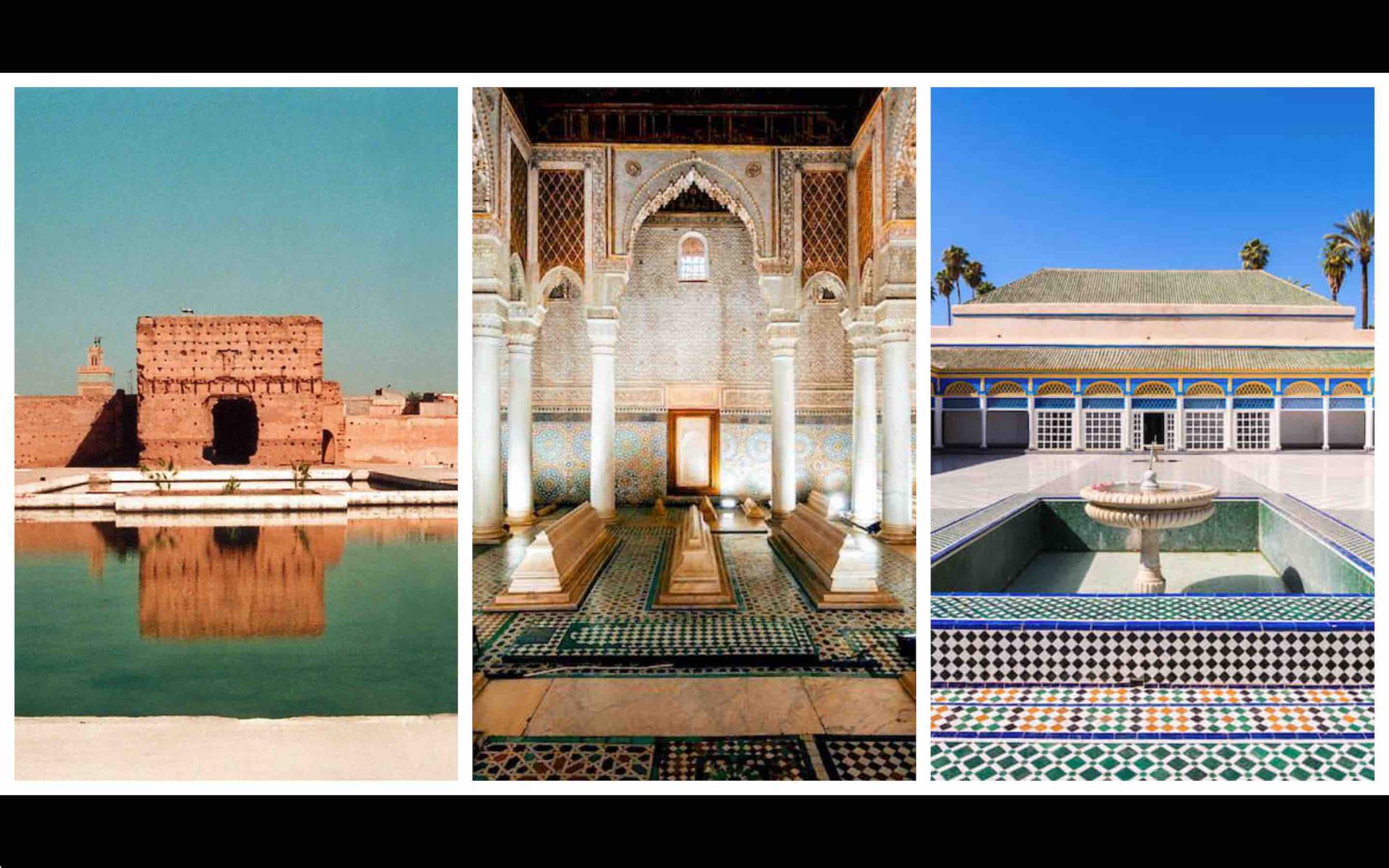 monuments historiques Maroc Marrakech