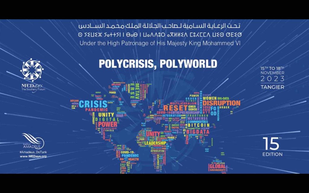 Forum MEDays 2023 Tanger Maroc Tangier Morocco