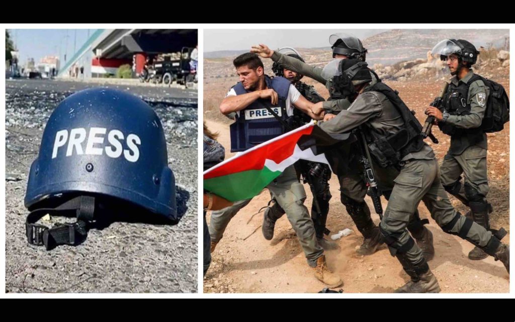 Press Palestine journaliste presse