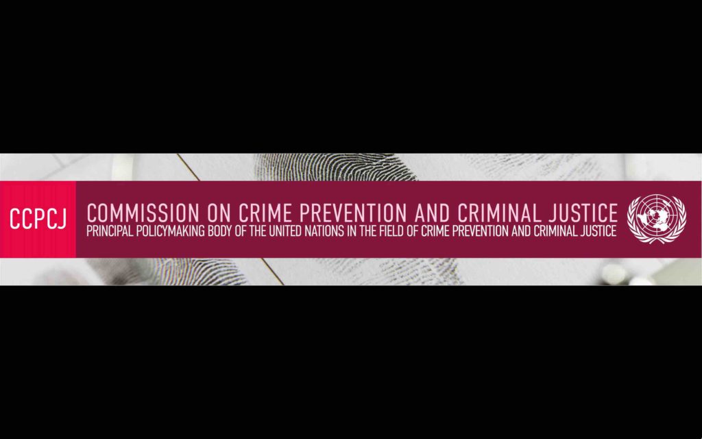 CCPCJ Commission des Nations Unies pour la Prévention du Crime et la Justice Pénale