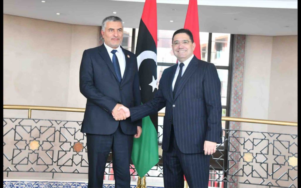 Libye Maroc Morocco Muhammad Meftah Takala Nasser Bourita