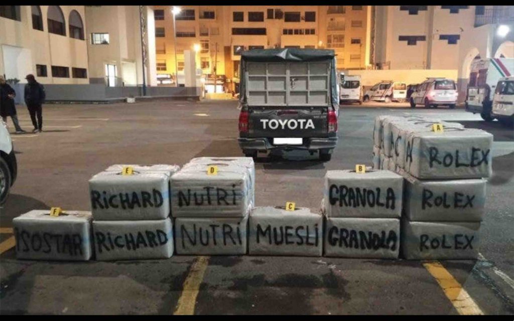 Maroc résine de cannabis