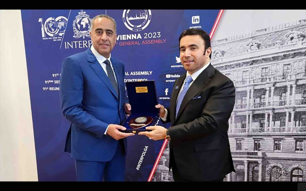 Ahmed Naser Al-Raisi Abdellatif Hammouchi Interpol Maroc Morocco