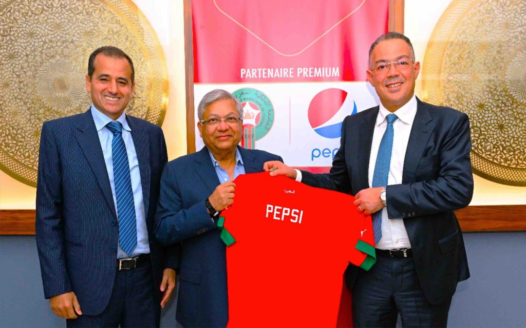 Pepsi Maroc a annoncé un partenariat avec la Fédération royale marocaine de football (FRMF)