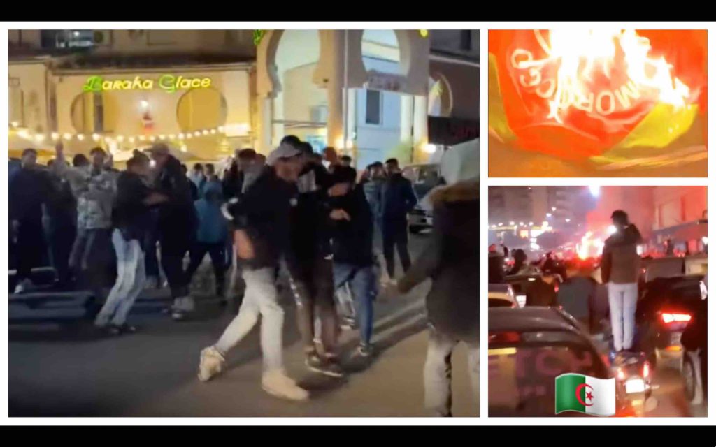 Joie Algérie défaite Maroc CAN