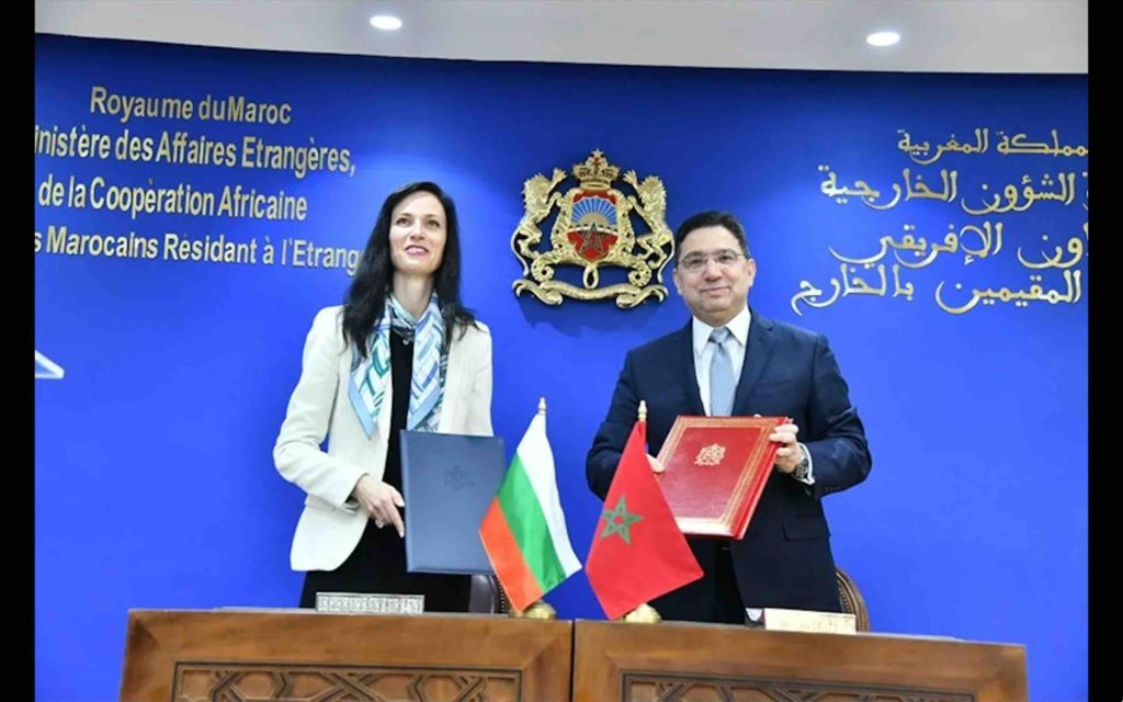 Maroc Bulgarie Mariya Gabriel Nasser Bourita