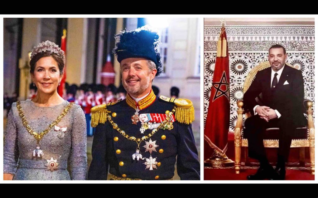 Roi Mohammed 6 Roi Frédérik 10 Maroc Danemark