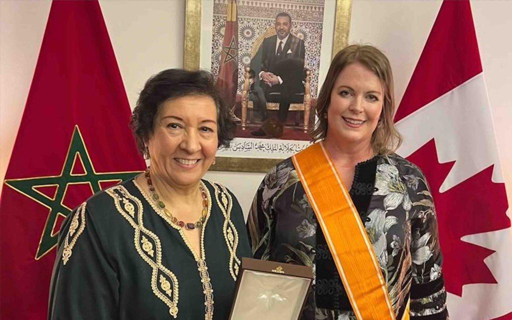 ex-ambassadrice du Canada au Maroc, Nell Stewart