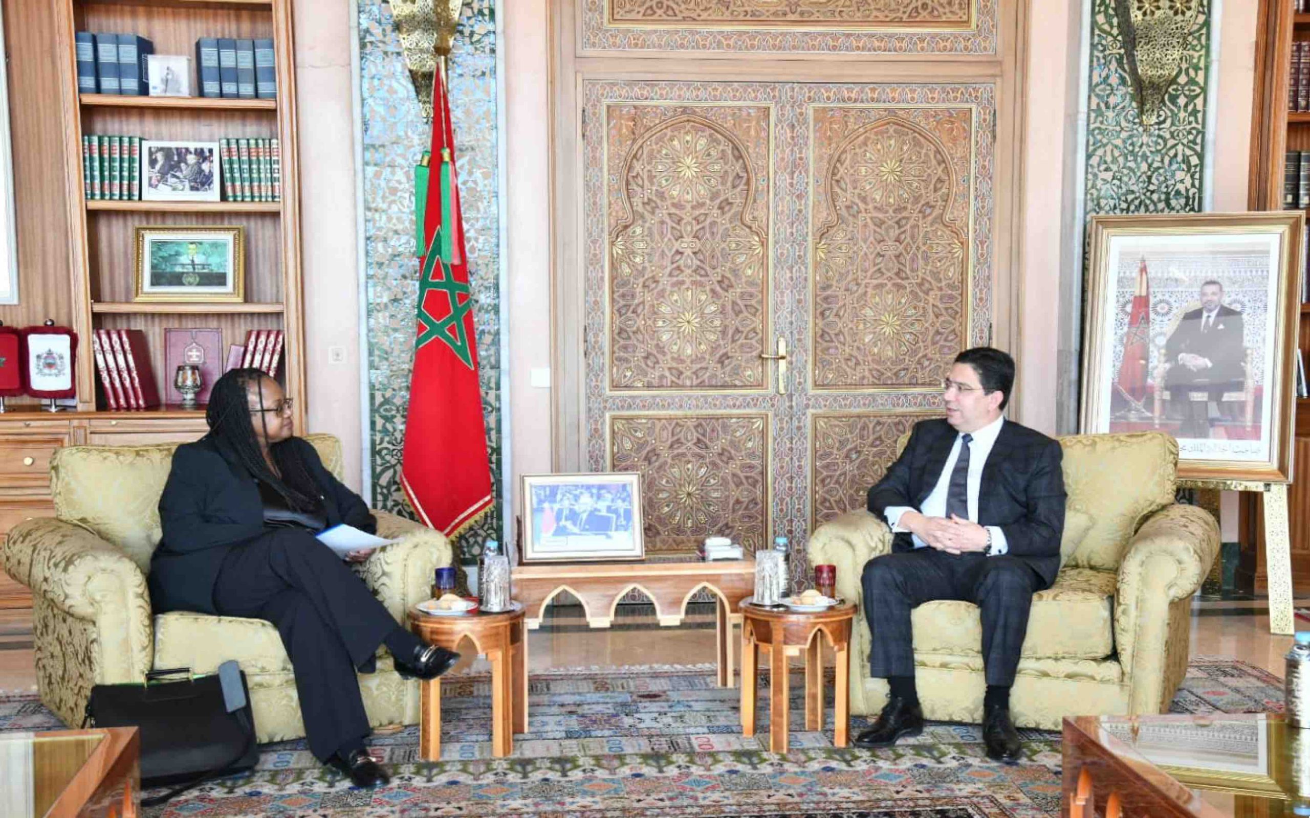 Nasser Bourita Bonnie D Jenkins Maroc Morocco