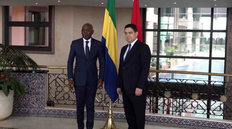 Jean-François Ndongou Nasser Bourita Gabon Maroc Morocco Sahara marocain