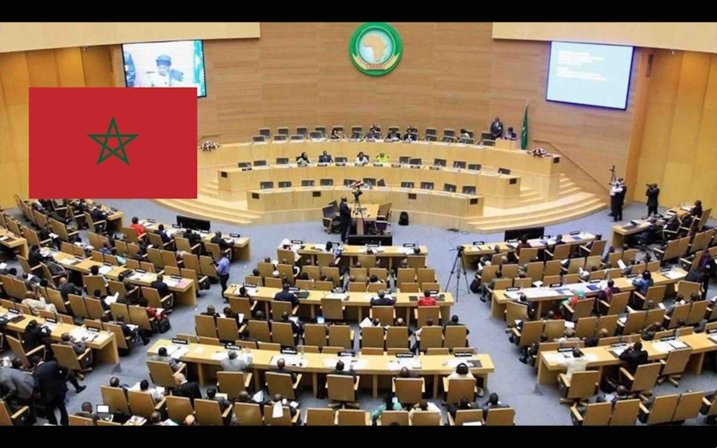 Maroc UA Union africaine Morocco AU African union