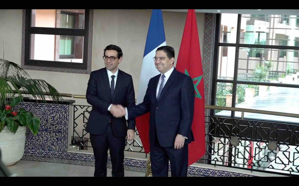 Nasser Bourita Stéphane Séjourné Maroc France Morocco