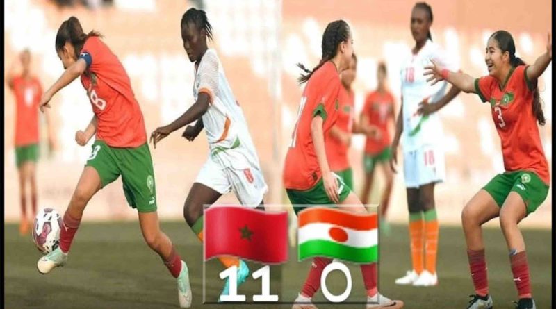 match U17 Maroc Niger 11 0