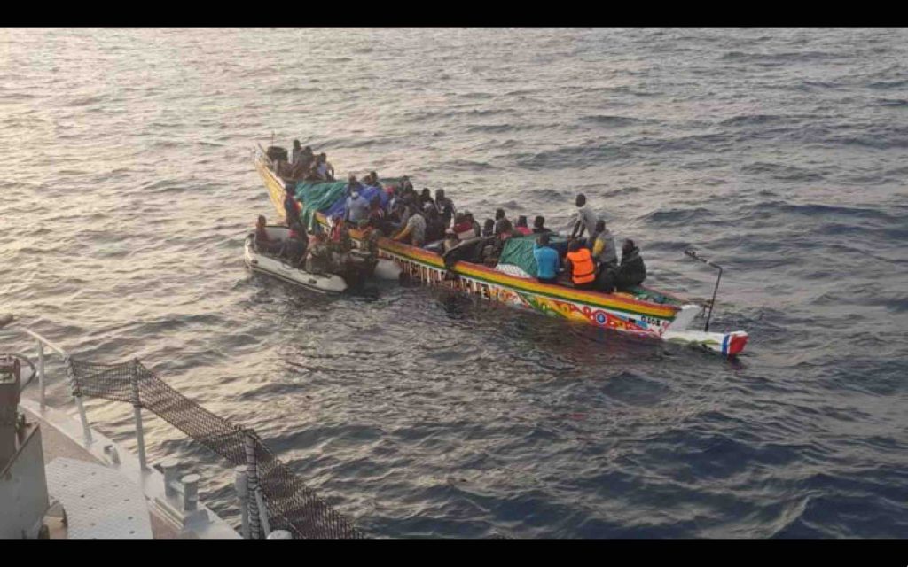 pirogue migrants Maroc