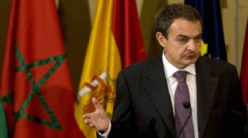 José Luis Rodriguez Zapatero Maroc Espagne Morocco Spain