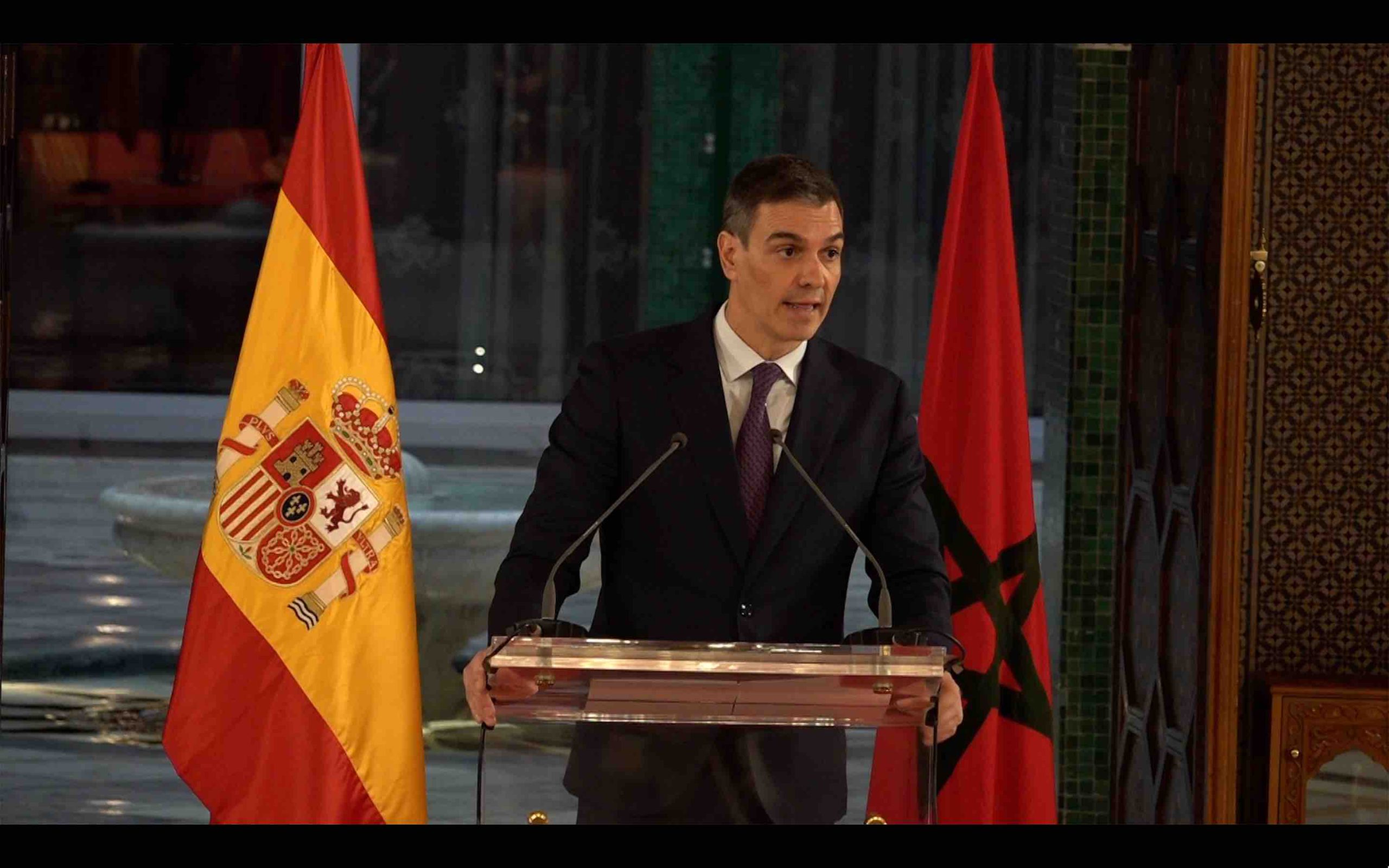 Pedro Sánchez Pérez-Castejón Maroc Espagne Morocco Spain