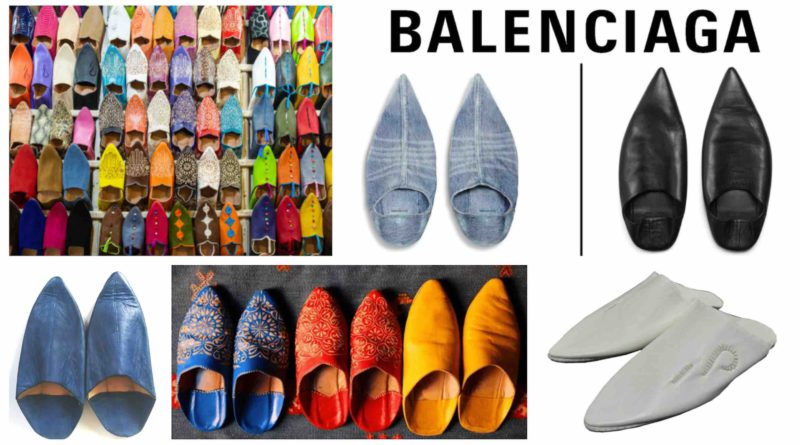 Balenciaga babouches marocaines Maroc Morocco