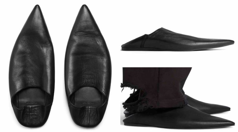 Balenciaga mules pantoufles babouches marocaines