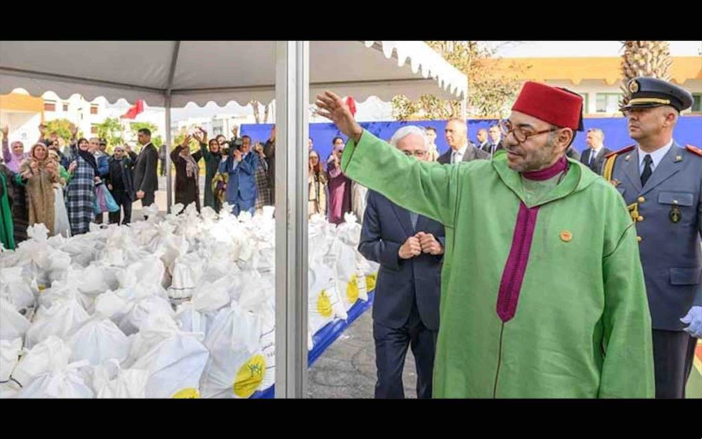 Maroc roi Mohammed 6 opération nationale Ramadan