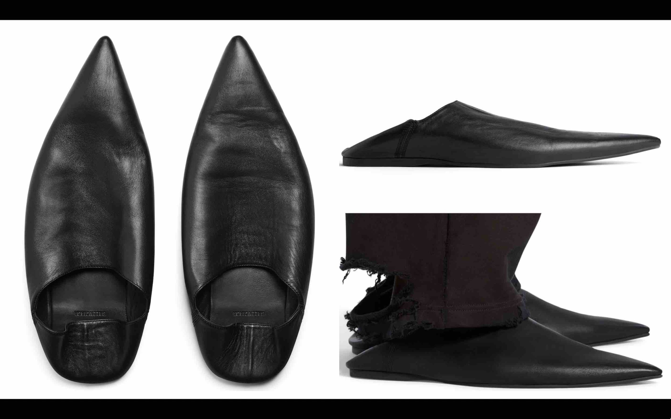 Balenciaga mules pantoufles babouches marocaines