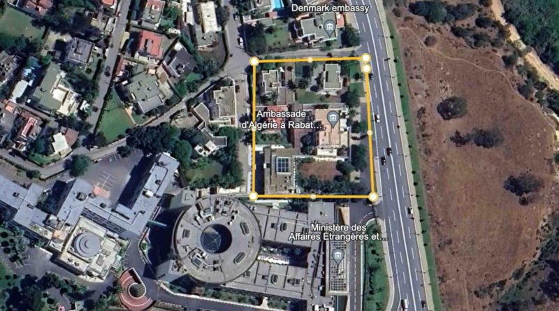 Maroc Rabat expropriation ambassade Algérie