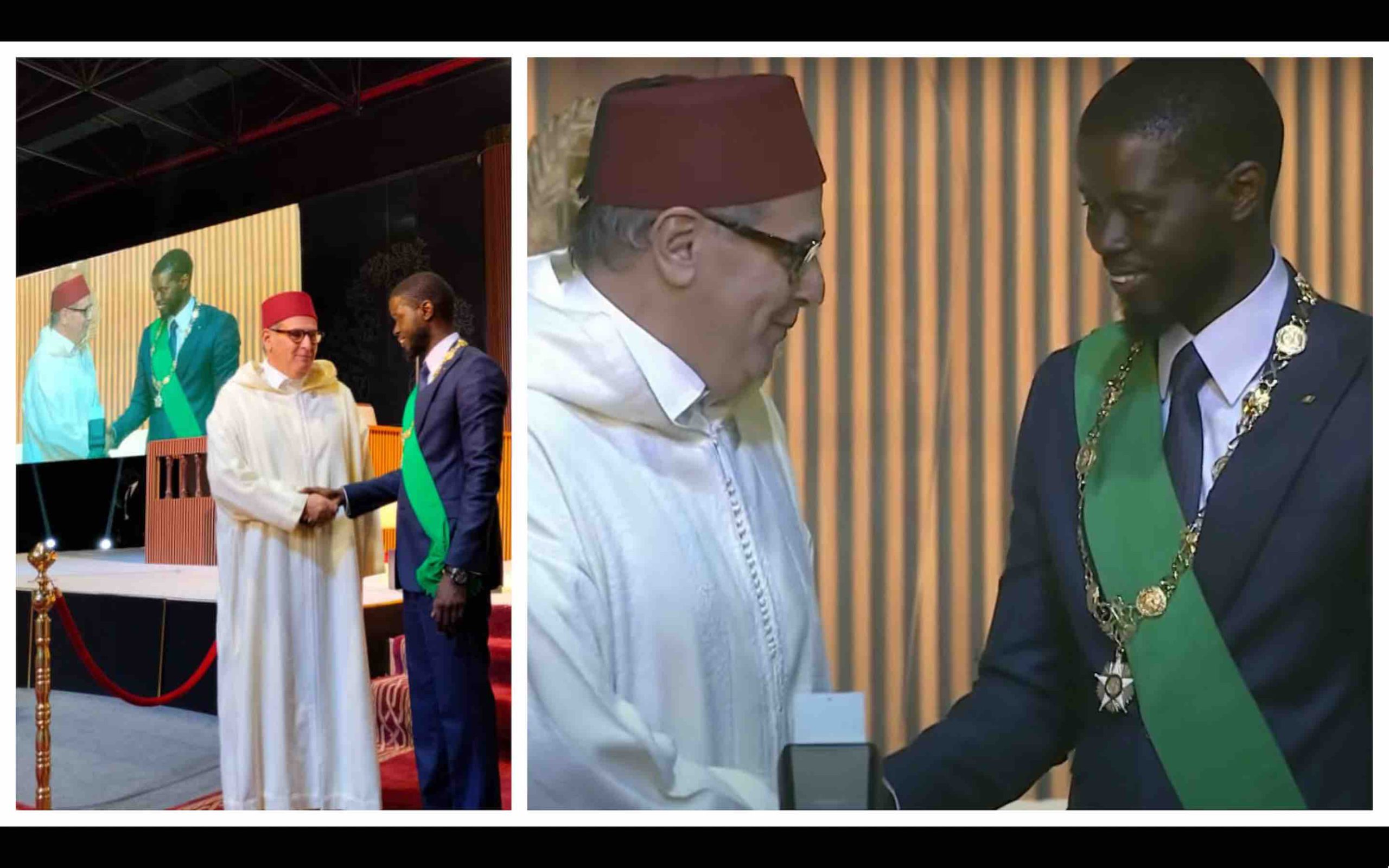 Bassirou Diomaye Faye Aziz Akhannouch Maroc Sénégal Morocco