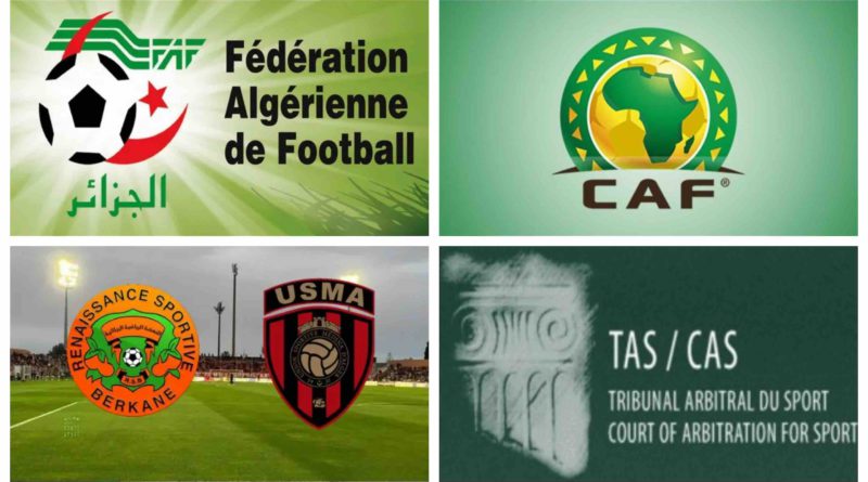 FAF CAF TAS RSB USMA Maroc Algérie Morocco Algeria