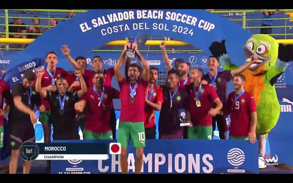 Maroc El Salvador Beach Soccer Cup 2024 Morocco