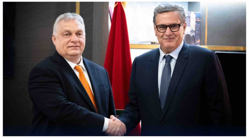 Aziz Akhannouch Viktor Orbán Maroc Hongrie Morocco Hungary