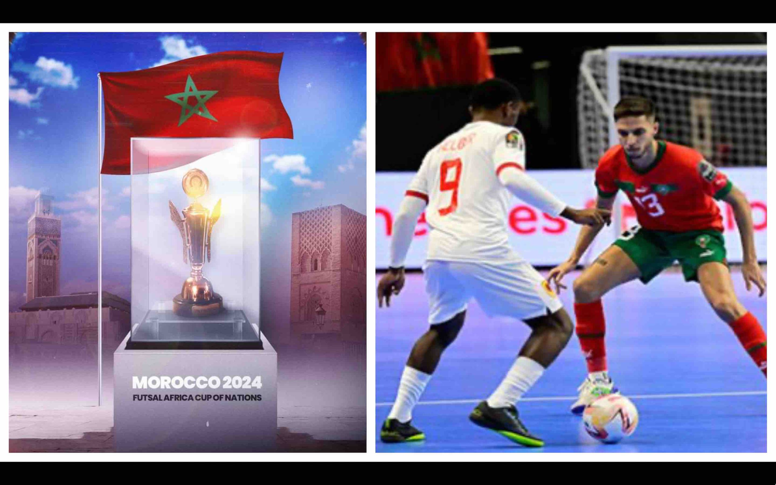 CAN futsal 2024 Maroc Angola