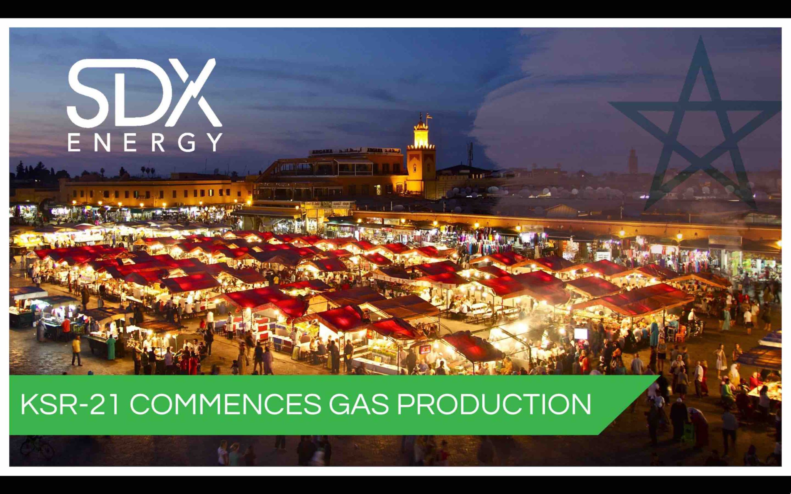 SDX Energy Gaz Gas Maroc Morocco