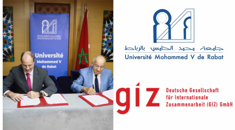 Maroc Allemagne Partenariat université Mohammed 5 - agence de coopération allemande GIZ
