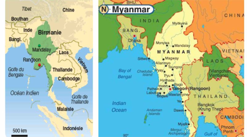 Myanmar Birmanie Maroc Thaïlande