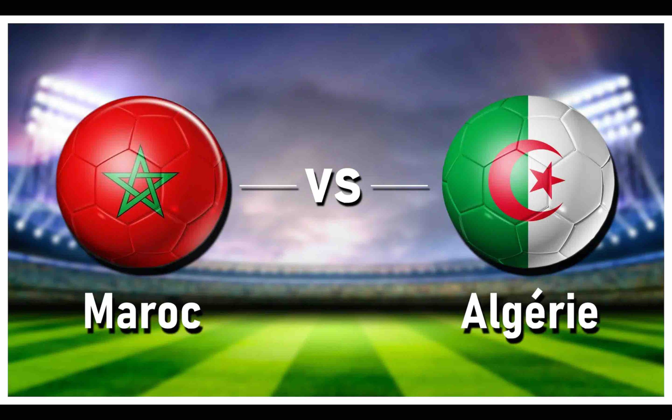 foot Maroc Algérie football Morocco Algeria