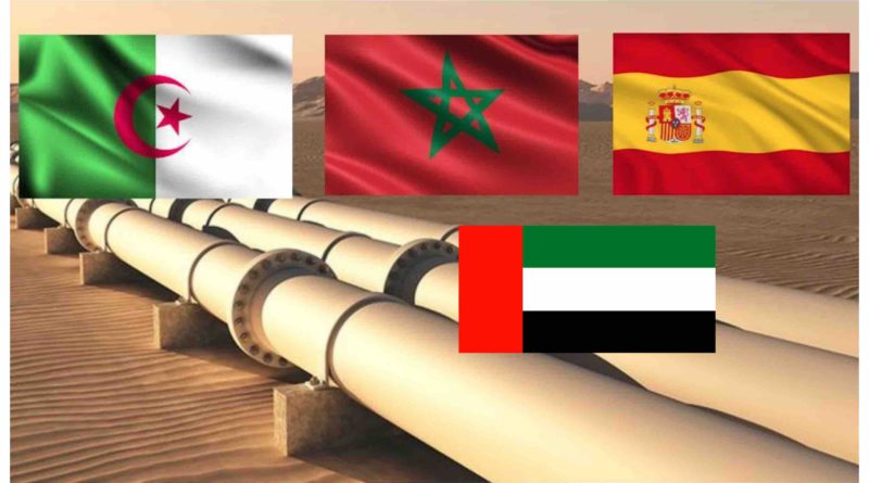 gaz GNL gaz naturel liquéfié Algérie Maroc Espagne Émirats arabes unis