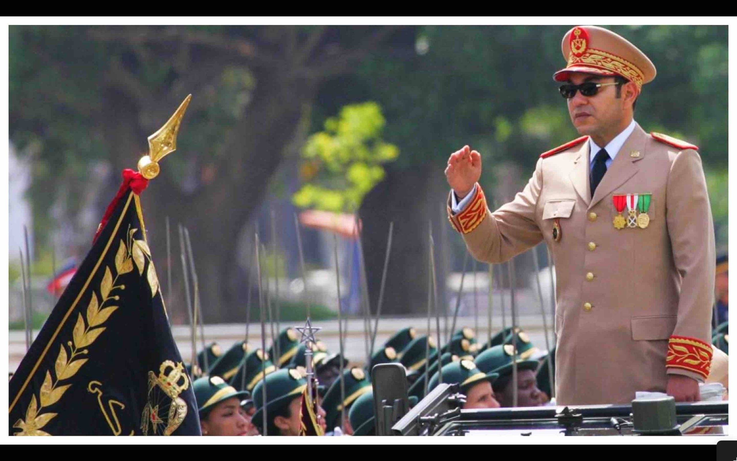 roi Maroc Mohammed 6 armée militaire