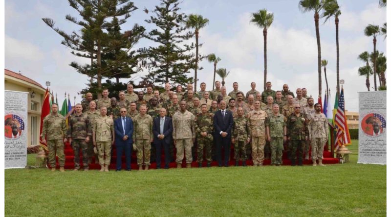 African Lion 2024 : des responsables militaires américains décorés