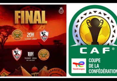Finale de la Coupe de la CAF Zamalek Sporting Club Renaissance sportive de Berkane RSB Maroc Égypte