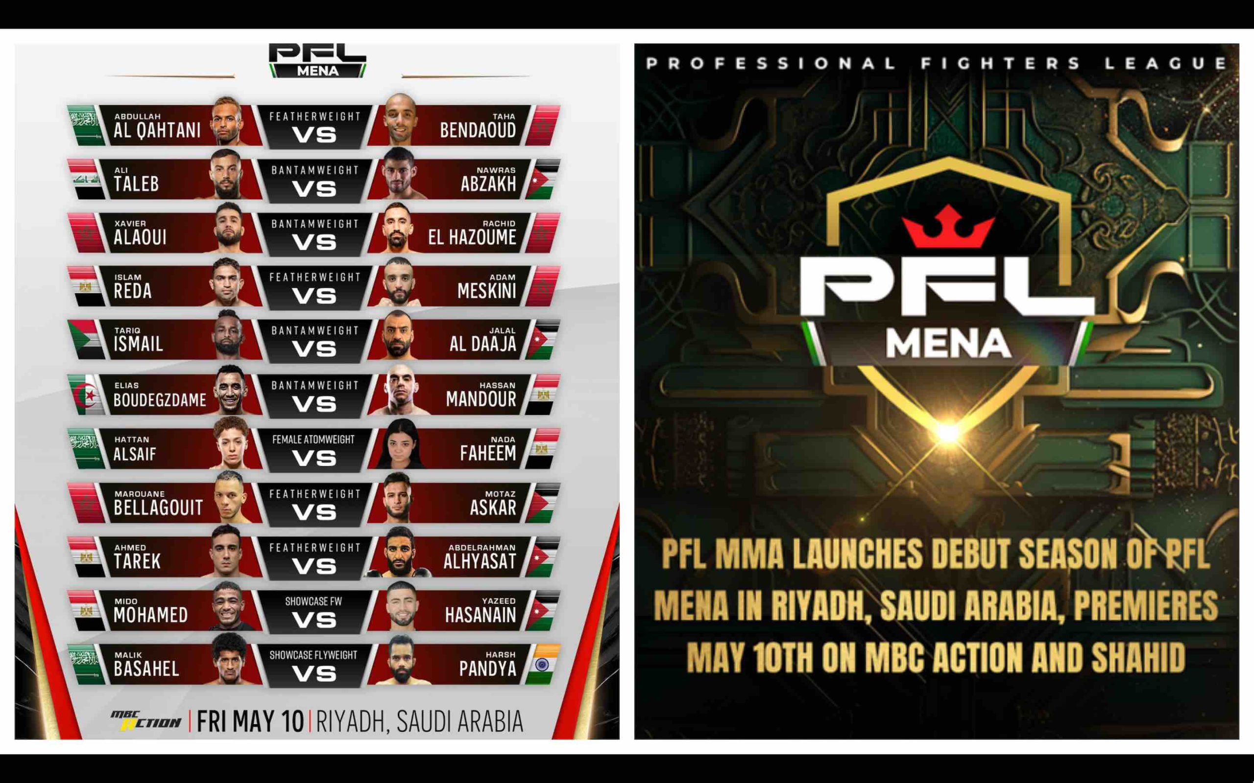 MENA's MMA league PFL Professional Fighters League