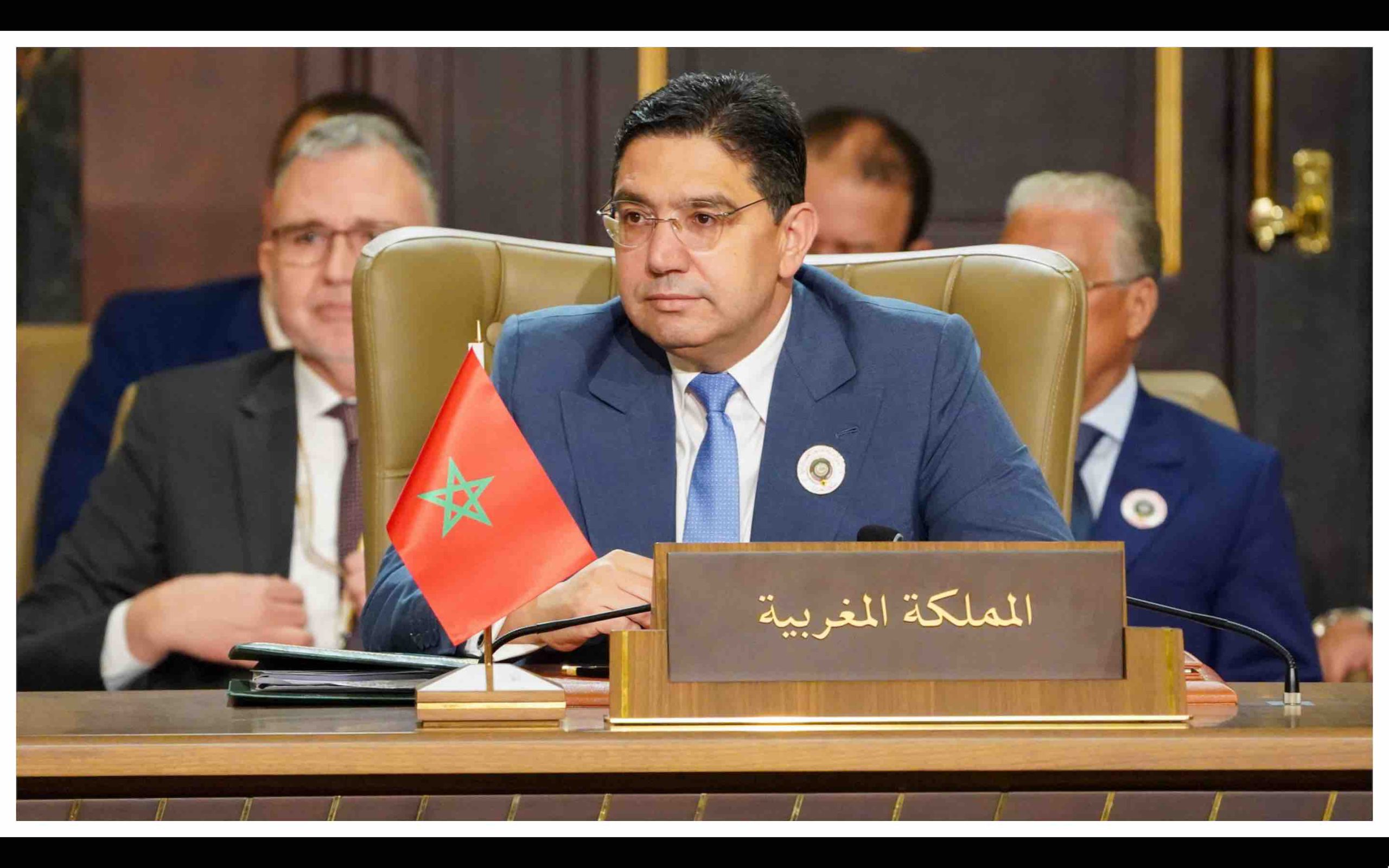 Maroc Nasser Bourita Sommet arabe