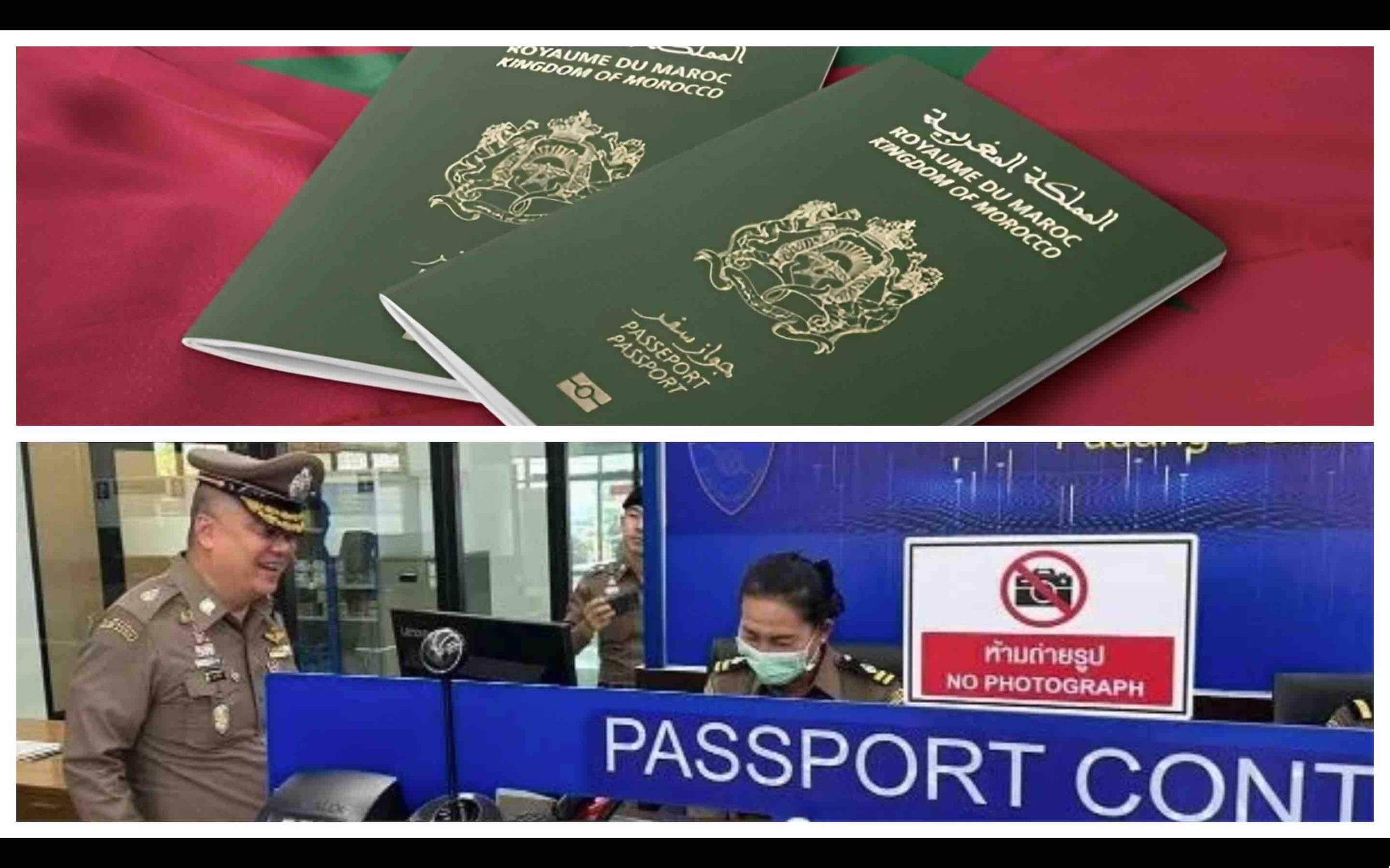 Voyage Maroc Marocains visa Thaïlande passeport