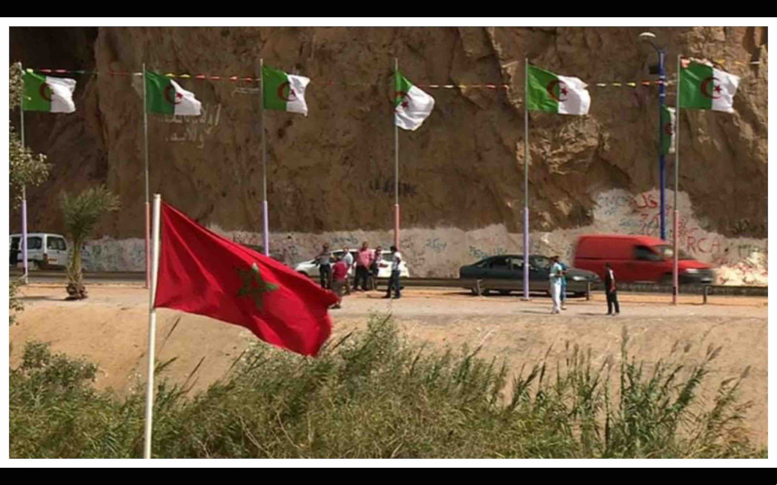 frontière Maroc Algérie Border Morocco Algeria