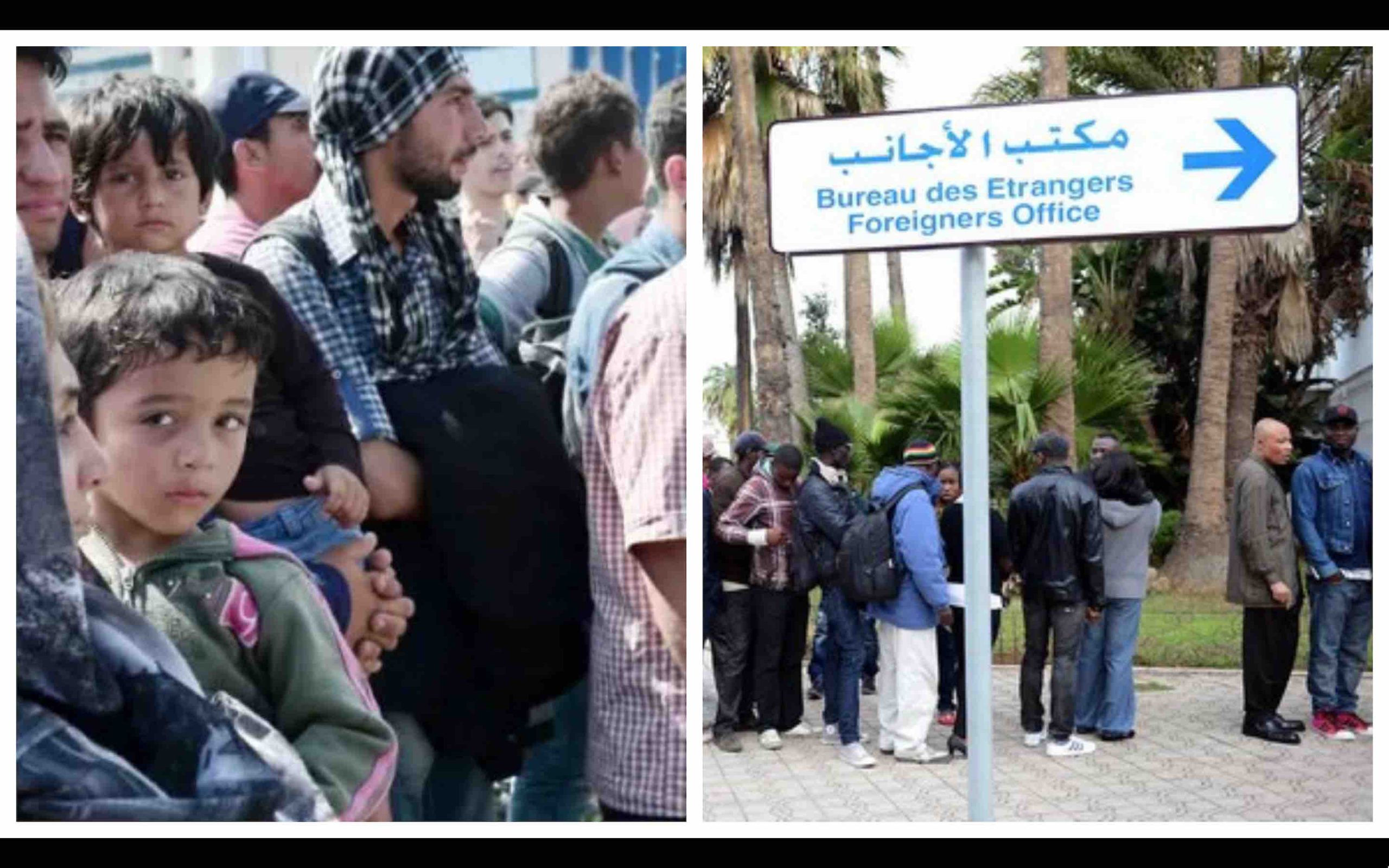 réfugiés étrangers Maroc