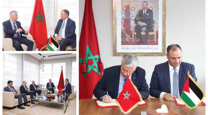 Accord industriel industrie Maroc Palestine