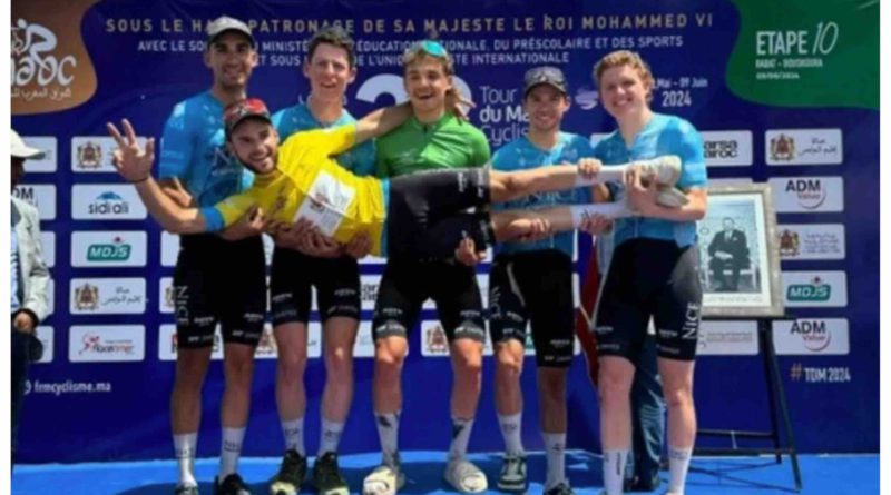 Tour du Maroc cycliste 2024 : Le Français Axel Narbonne Zuccarelli vainqueur de la 33ème édition