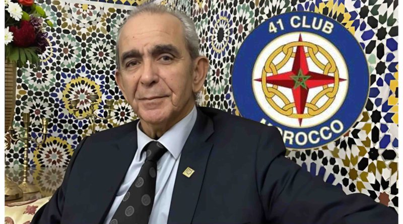 Aziz Cherkaoui, nouveau président du Club 41 Monde club Maroc Morocco
