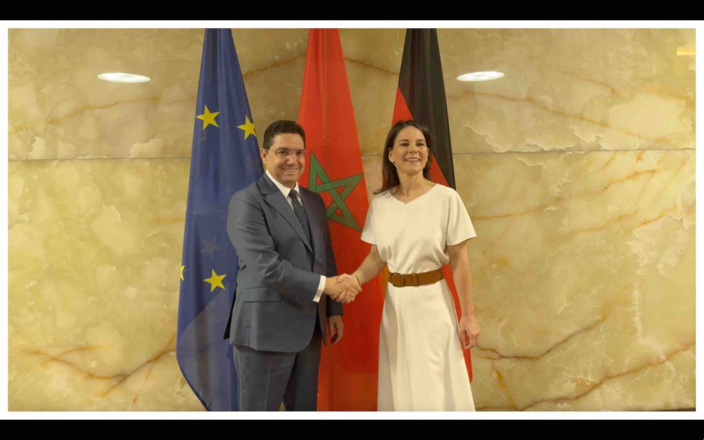 Nasser Bourita Annalena Baerbock Maroc Allemagne Morocco Germany