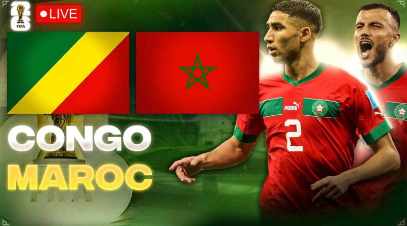match Maroc Congo Morocco direct live streaming